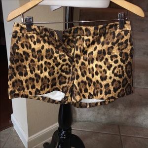 Michael Kors Leopard shorts